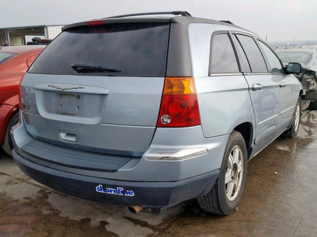 2C8GF68415R653746 - 2005 CHRYSLER PACIFICA T BLUE photo 4