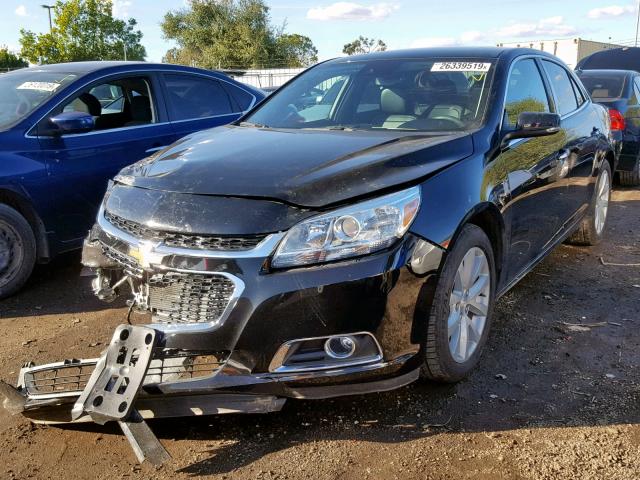 1G11E5SA1GU107644 - 2016 CHEVROLET MALIBU LIM BLACK photo 2