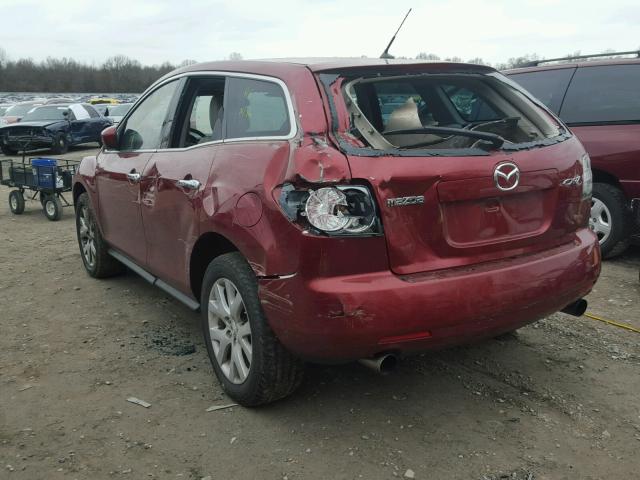 JM3ER29L980203525 - 2008 MAZDA CX-7 RED photo 3