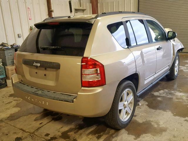 1J4FT47B59D117329 - 2009 JEEP COMPASS SP GOLD photo 4