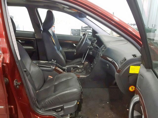 YV1TS91Z241363791 - 2004 VOLVO S80 T6 RED photo 5