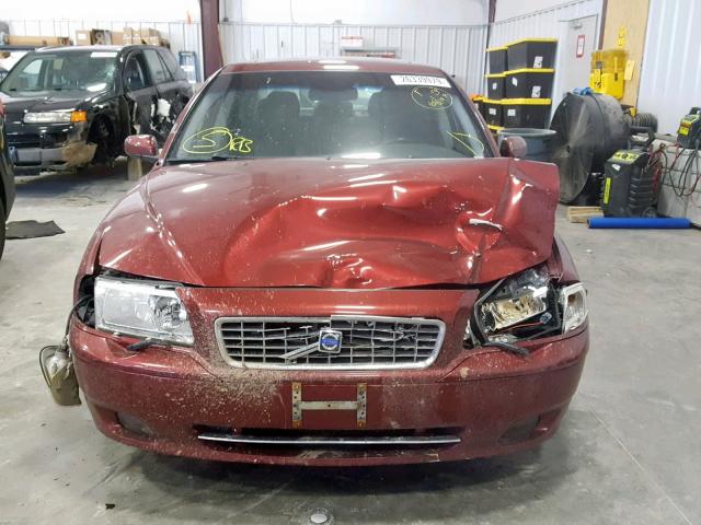 YV1TS91Z241363791 - 2004 VOLVO S80 T6 RED photo 7