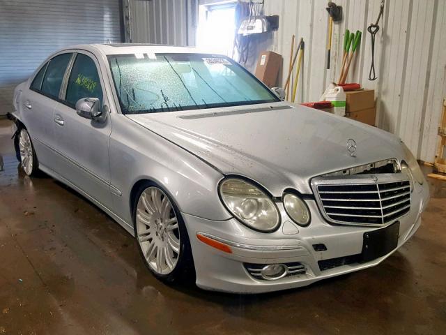 WDBUF72X17B079842 - 2007 MERCEDES-BENZ E 550 SILVER photo 1