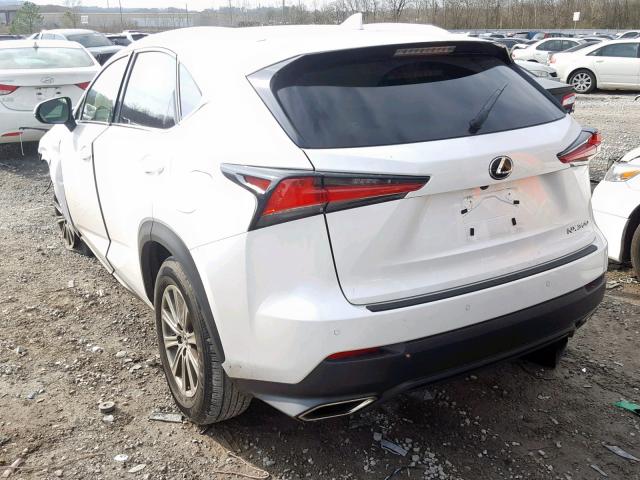 JTJYARBZ5J2108732 - 2018 LEXUS NX 300 WHITE photo 3