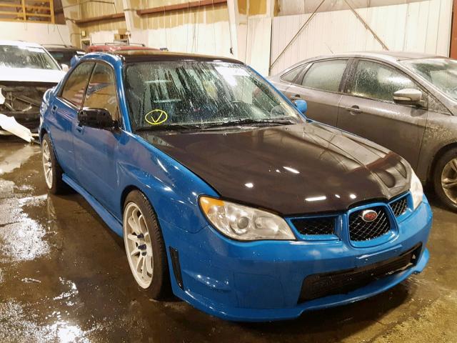 JF1GD76677L518807 - 2007 SUBARU IMPREZA WR BLUE photo 1