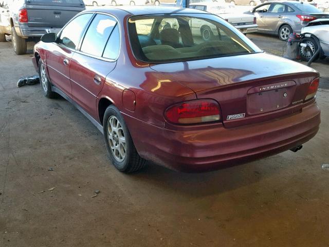 1G3WS52H5YF340533 - 2000 OLDSMOBILE INTRIGUE G MAROON photo 3