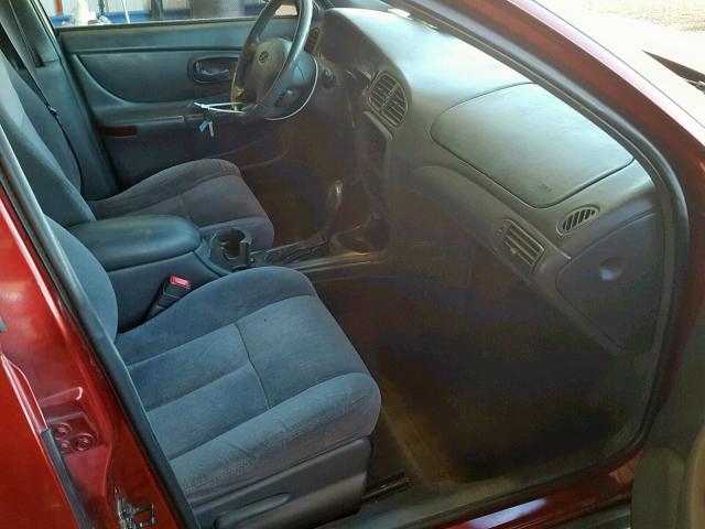 1G3WS52H5YF340533 - 2000 OLDSMOBILE INTRIGUE G MAROON photo 5