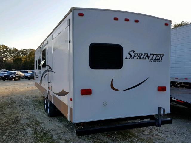 4YDT31123A1532104 - 2010 KEYSTONE SPRINTER Ağ foto 3