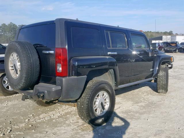 5GTDN136068158270 - 2006 HUMMER H3 BLACK photo 4