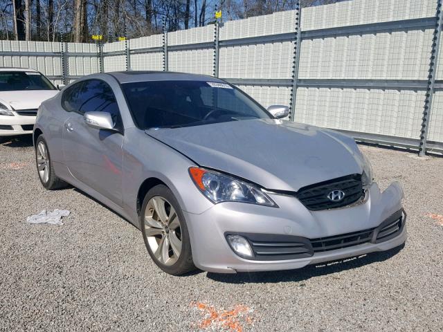 KMHHU6KH3AU010105 - 2010 HYUNDAI GENESIS CO SILVER photo 1