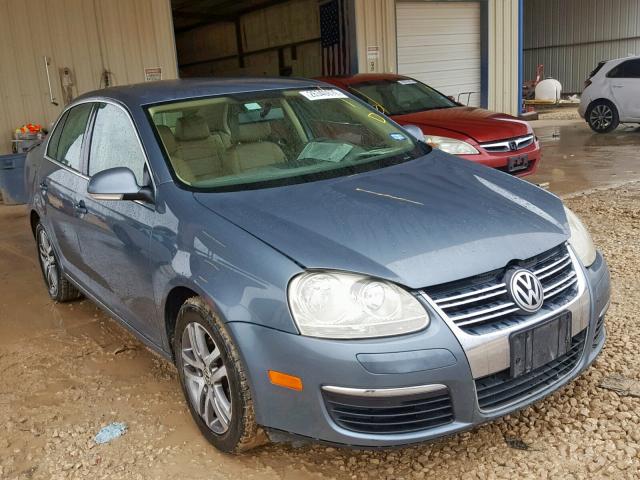 3VWRT81KX6M727632 - 2006 VOLKSWAGEN JETTA TDI BLUE photo 1