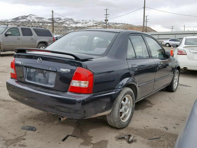 JM1BJ226510438274 - 2001 MAZDA PROTEGE LX CHARCOAL photo 4