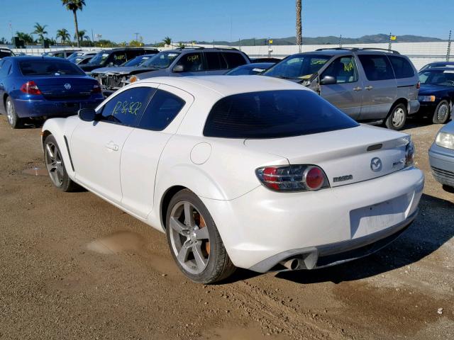 JM1FE17N750143019 - 2005 MAZDA RX8 WHITE photo 3