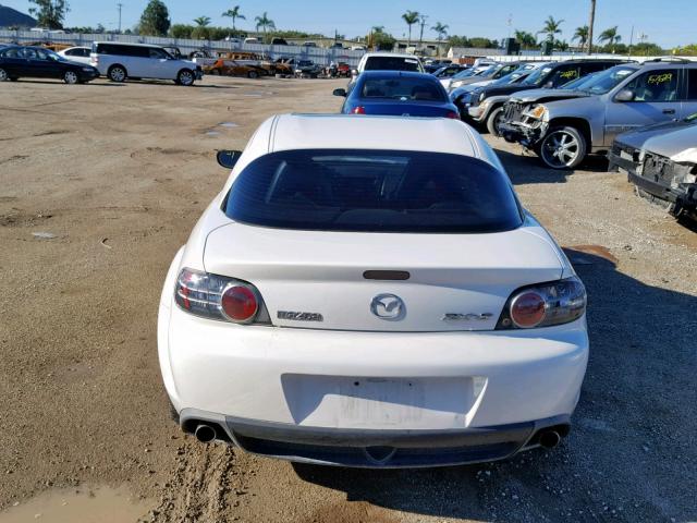 JM1FE17N750143019 - 2005 MAZDA RX8 WHITE photo 9