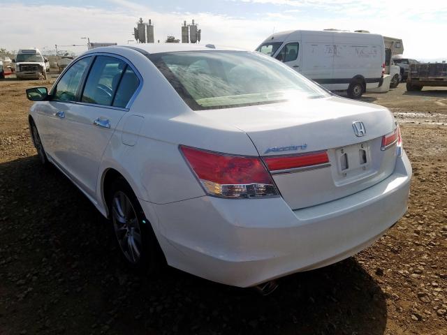 1HGCP3F87CA027803 - 2012 HONDA ACCORD EXL  photo 3