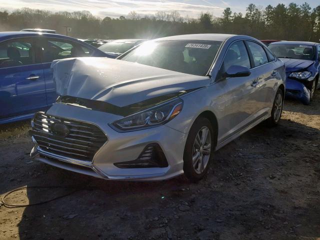 5NPE34AF0JH629513 - 2018 HYUNDAI SONATA SPO SILVER photo 2