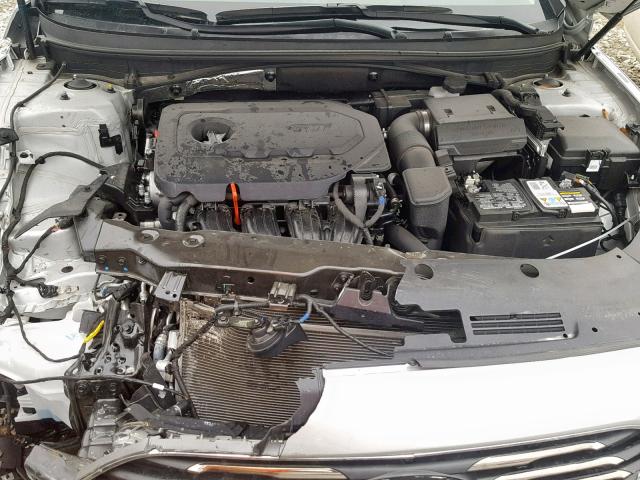 5NPE34AF0JH629513 - 2018 HYUNDAI SONATA SPO SILVER photo 7