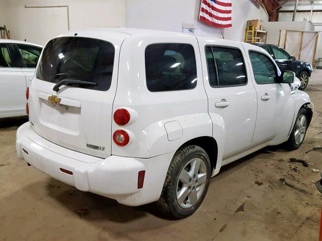 3GNBABFW3BS530463 - 2011 CHEVROLET HHR LT WHITE photo 4