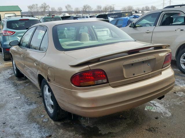 1G3WS52K7WF322351 - 1998 OLDSMOBILE INTRIGUE G GOLD photo 3