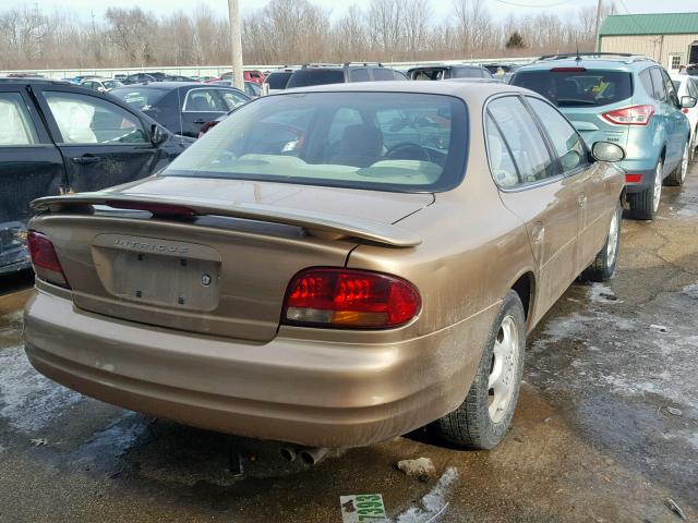 1G3WS52K7WF322351 - 1998 OLDSMOBILE INTRIGUE G GOLD photo 4