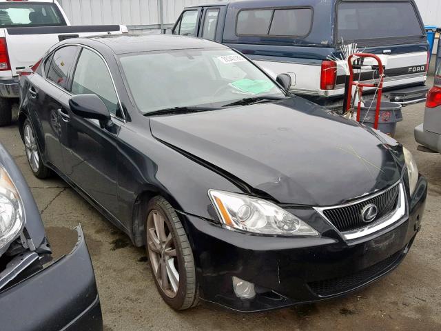 JTHCK262785023154 - 2008 LEXUS IS 250 BLACK photo 1