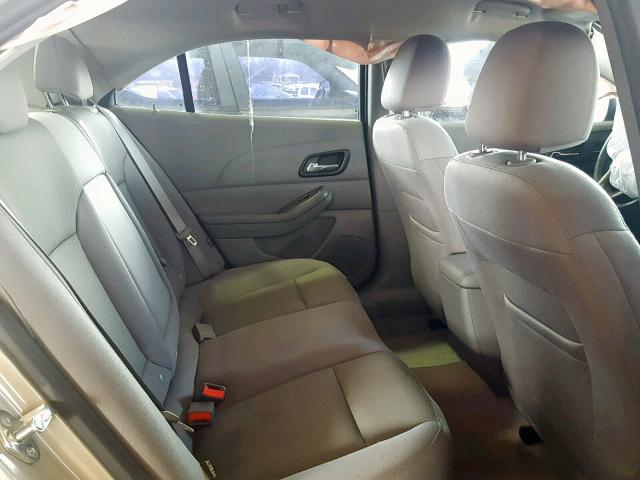 1G11B5SL0EF148942 - 2014 CHEVROLET MALIBU LS TAN photo 6