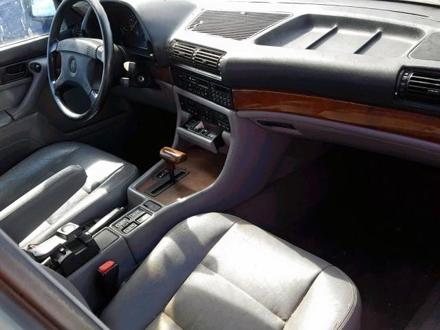 WBAGC8311K2769846 - 1989 BMW 750 IL GRAY photo 5