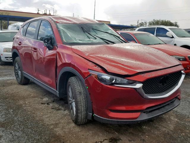 JM3KFABM6J0457028 - 2018 MAZDA CX-5 SPORT RED photo 1