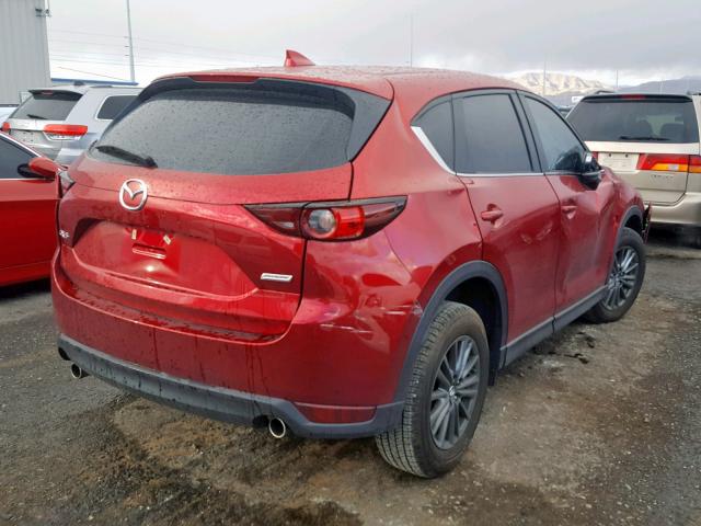 JM3KFABM6J0457028 - 2018 MAZDA CX-5 SPORT RED photo 4