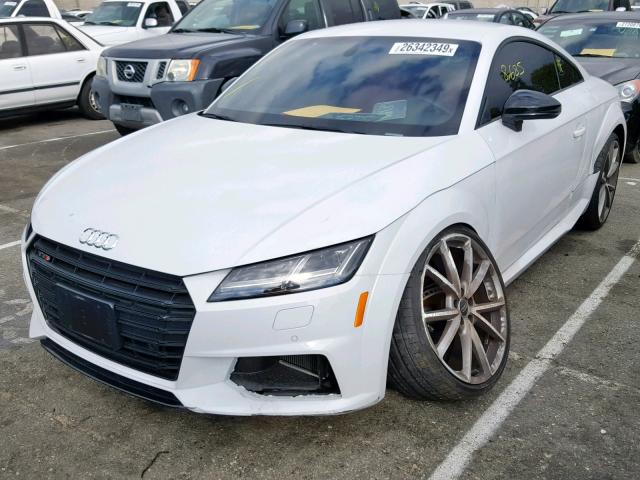 TRUC1AFVXH1009030 - 2017 AUDI TTS WHITE photo 2