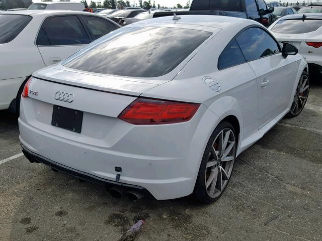 TRUC1AFVXH1009030 - 2017 AUDI TTS WHITE photo 4