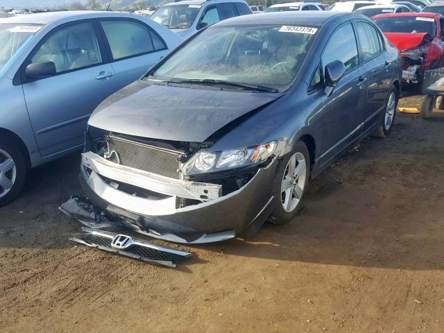 19XFA1F65BE021462 - 2011 HONDA CIVIC LX-S Grafit foto 2