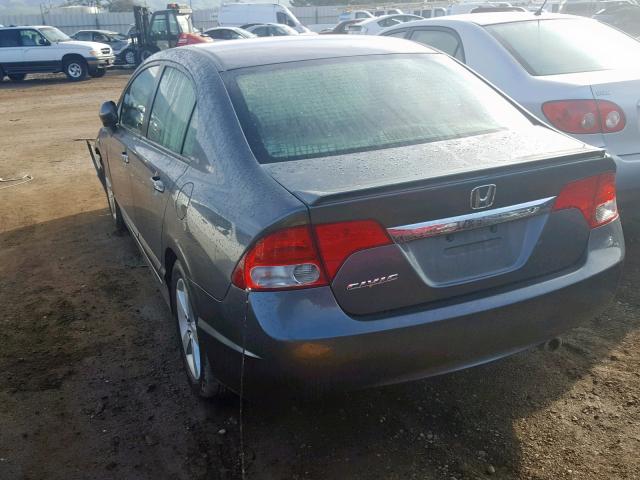 19XFA1F65BE021462 - 2011 HONDA CIVIC LX-S Grafit foto 3