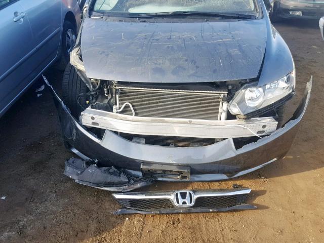 19XFA1F65BE021462 - 2011 HONDA CIVIC LX-S Grafit foto 9