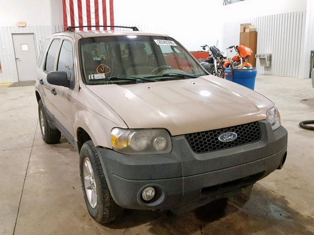 1FMYU931X7KB95468 - 2007 FORD ESCAPE XLT TAN photo 1