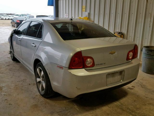 1G1ZC5E17BF186545 - 2011 CHEVROLET MALIBU 1LT 银色 照片 3