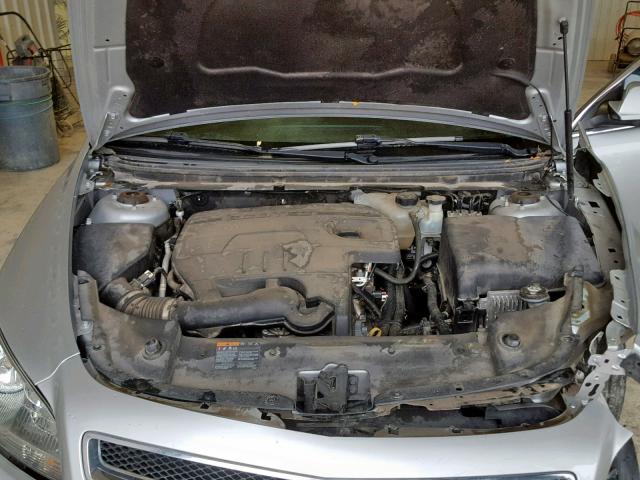 1G1ZC5E17BF186545 - 2011 CHEVROLET MALIBU 1LT 银色 照片 7