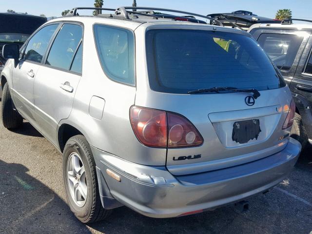 JT6HF10U3X0033019 - 1999 LEXUS RX 300 GRAY photo 3