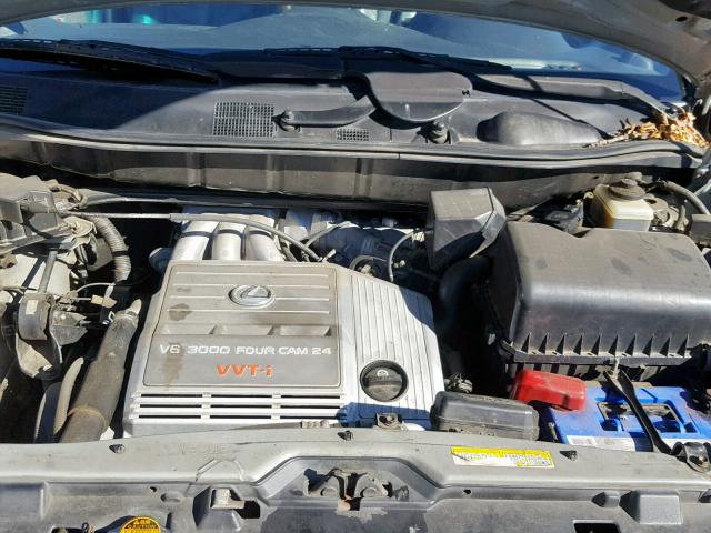 JT6HF10U3X0033019 - 1999 LEXUS RX 300 GRAY photo 7