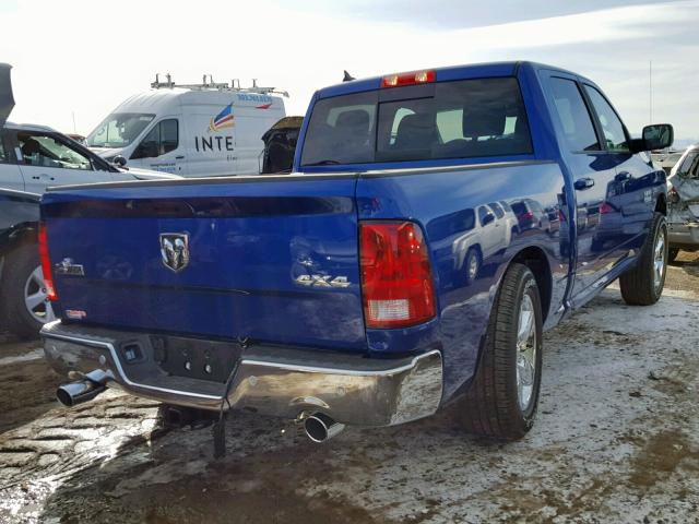 1C6RR7LT6KS506054 - 2019 RAM 1500 CLASS BLUE photo 4