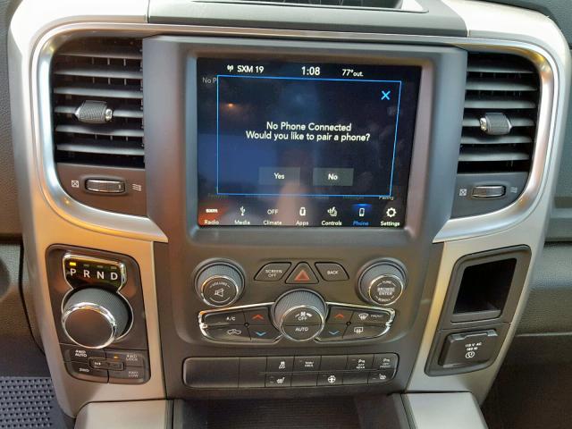 1C6RR7LT6KS506054 - 2019 RAM 1500 CLASS BLUE photo 9