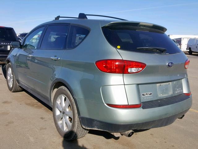 4S4WX85C864422537 - 2006 SUBARU B9 TRIBECA GREEN photo 3