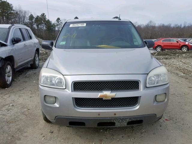 1GNDV23L45D177632 - 2005 CHEVROLET UPLANDER L GRAY photo 9