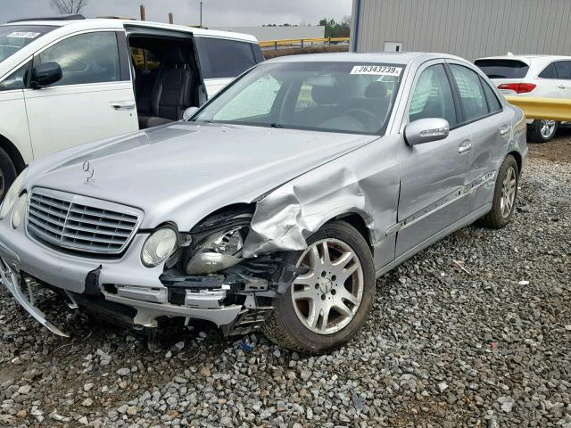 WDBUF65J23A254357 - 2003 MERCEDES-BENZ E 320 SILVER photo 2