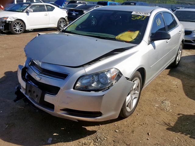 1G1ZA5E02CF387705 - 2012 CHEVROLET MALIBU LS SILVER photo 2