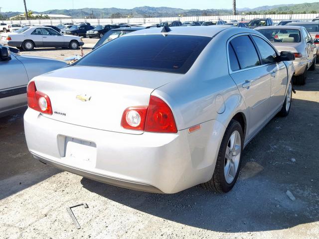 1G1ZA5E02CF387705 - 2012 CHEVROLET MALIBU LS SILVER photo 4