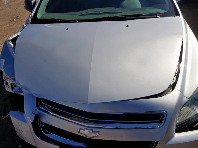 1G1ZA5E02CF387705 - 2012 CHEVROLET MALIBU LS SILVER photo 7