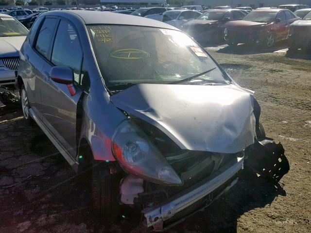 JHMGD38638S039919 - 2008 HONDA FIT SPORT SILVER photo 1