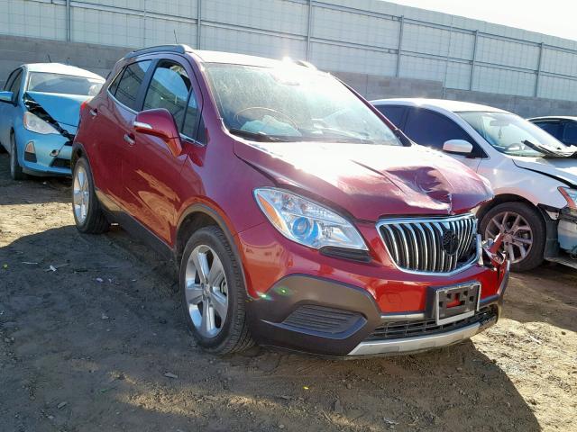 KL4CJASB8GB744341 - 2016 BUICK ENCORE RED photo 1