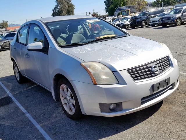 3N1AB61EX7L726377 - 2007 NISSAN SENTRA 2.0 SILVER photo 1